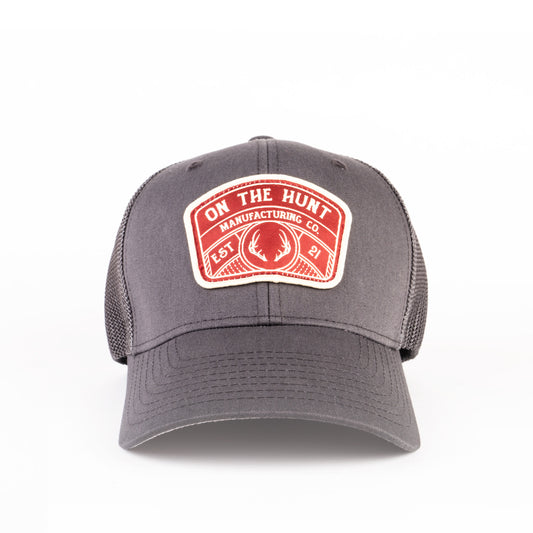 Charcoal/Coal Patch Flexfit Trucker Cap