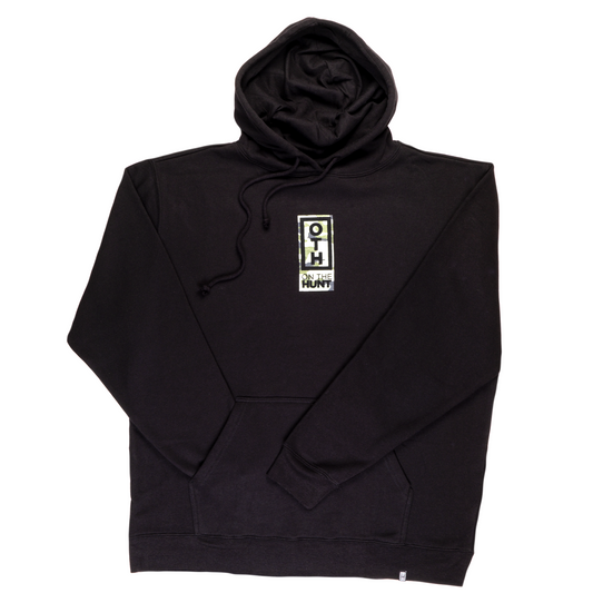 Black On the Hunt Fleece Hoodie