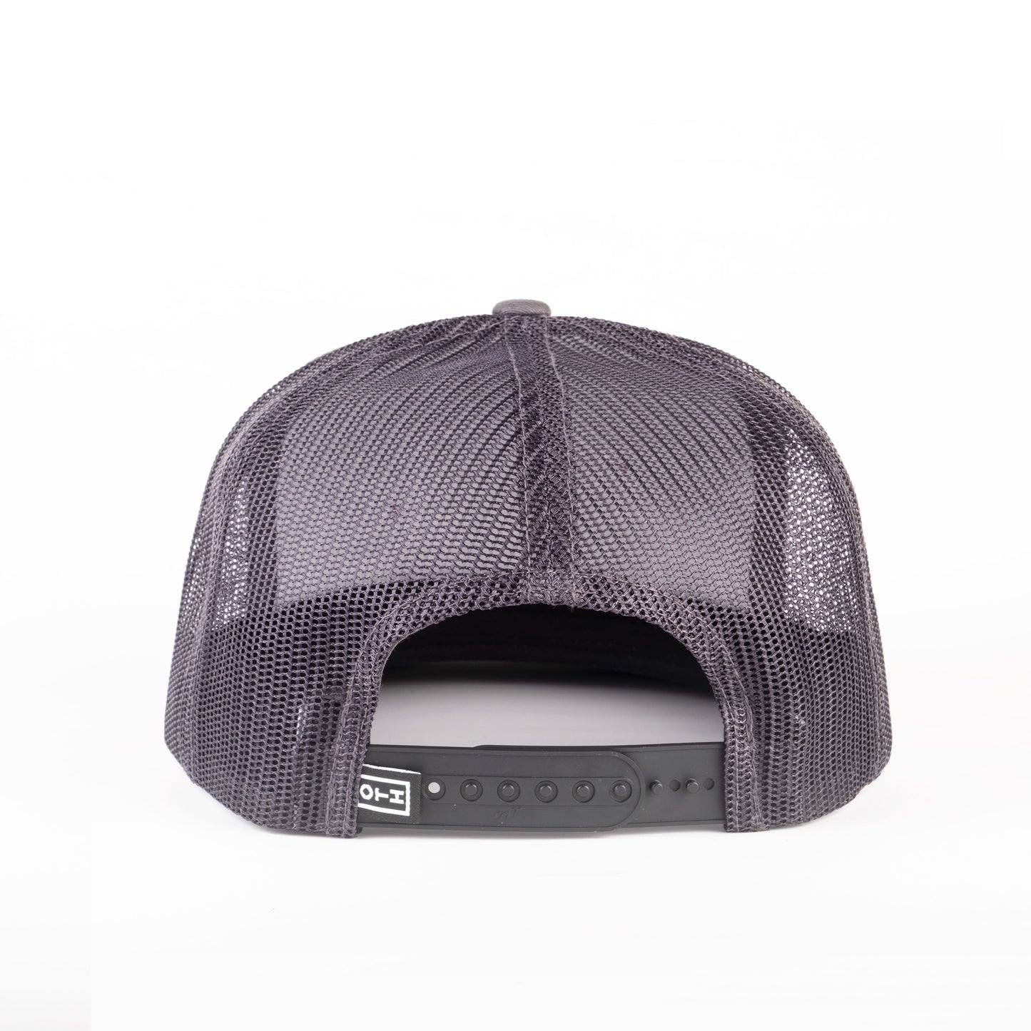 Charcoal/Coal Patch Trucker Cap (Flat Bill)