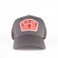 Charcoal/Coal Patch Flexfit Trucker Cap