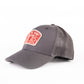 Charcoal/Coal Patch Flexfit Trucker Cap