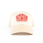 Tan/Tan Patch Trucker Cap