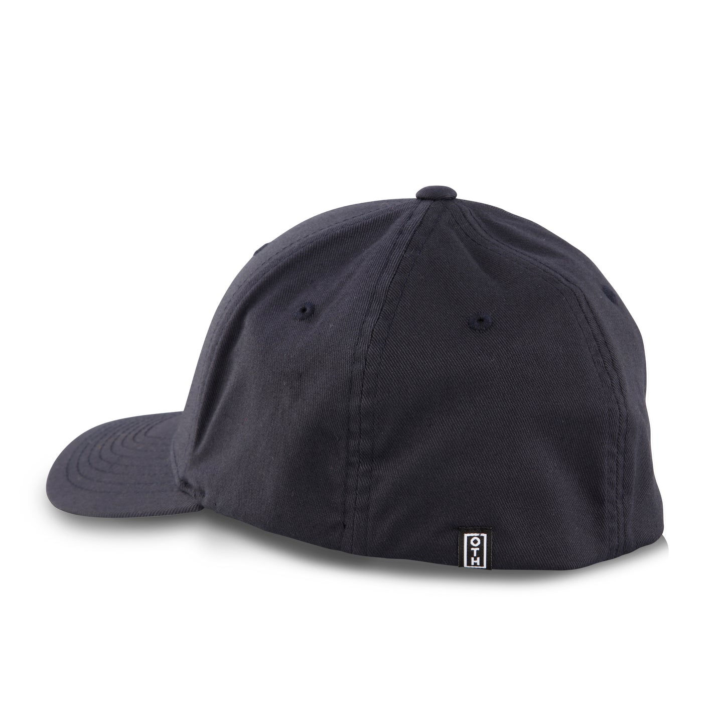 Dark Navy Mountain Badge Flex Fit Cap