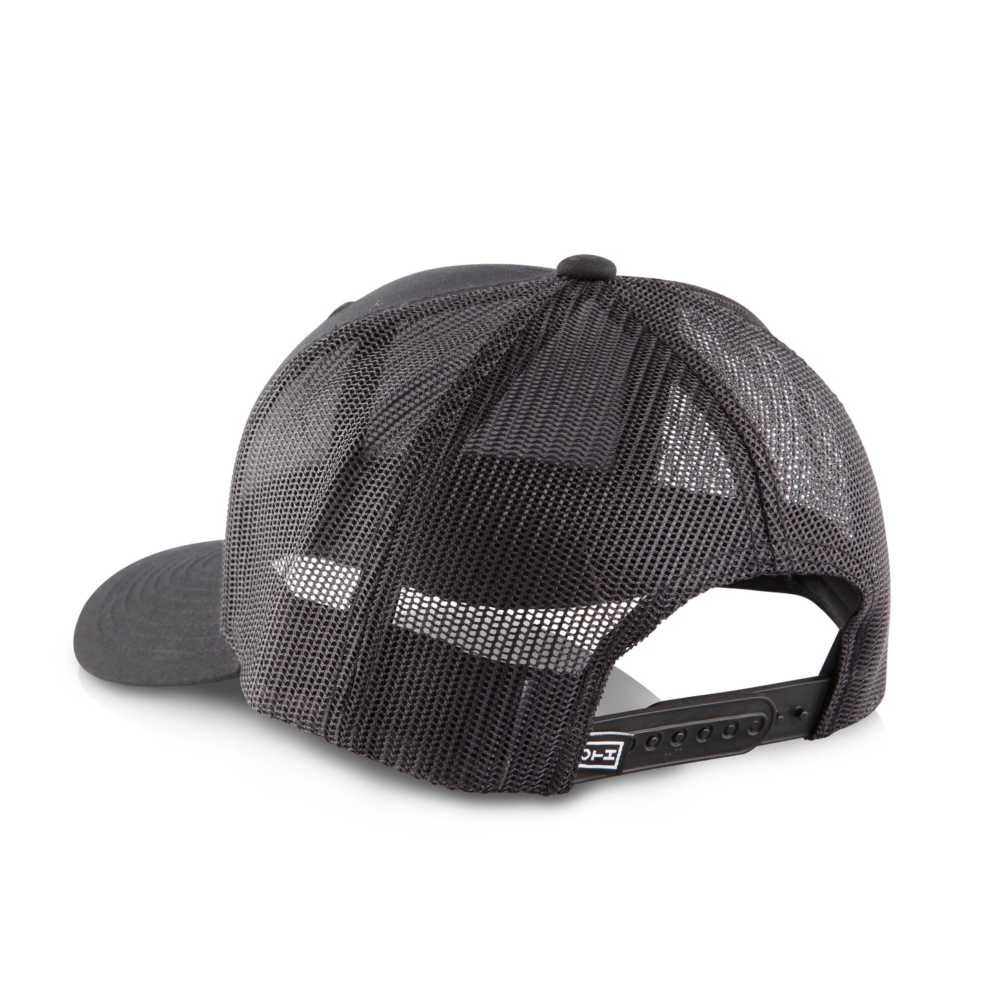 Charcoal Mountain Badge trucker cap