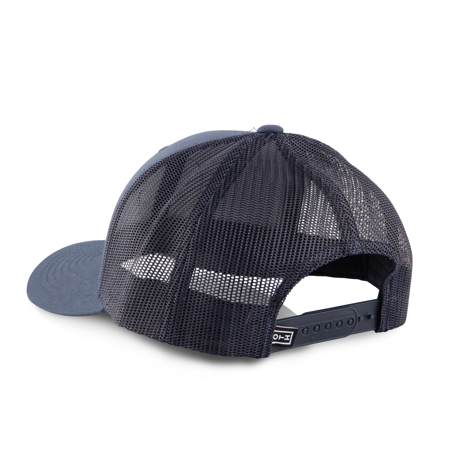 Navy Mountain Badge Trucker Cap