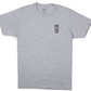 Grey Double-Drop Dead Head T-shirt
