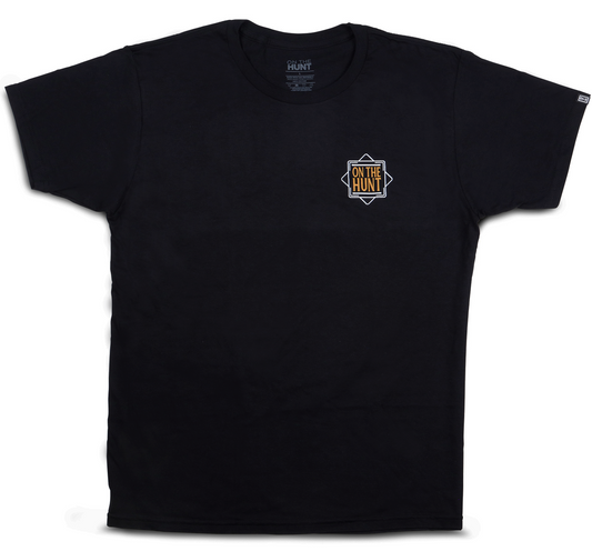 Black On the Hunt Boar Tee