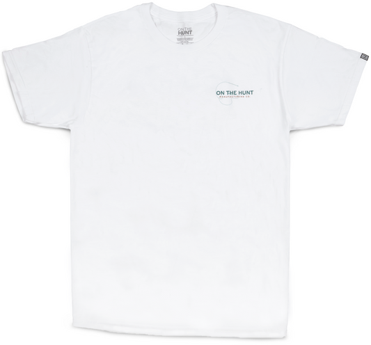 White On the Hunt Eat Tuna T-shirt